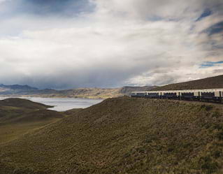 Belmond Train in Peru
