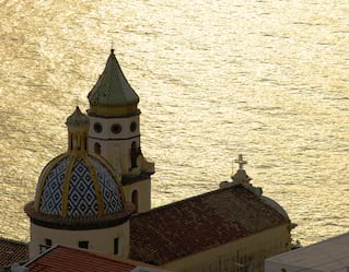 scenic view of the amalfi coast