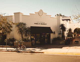 View of State Street, Santa Barbara, California