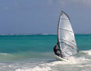 Windsurfing in Anguilla