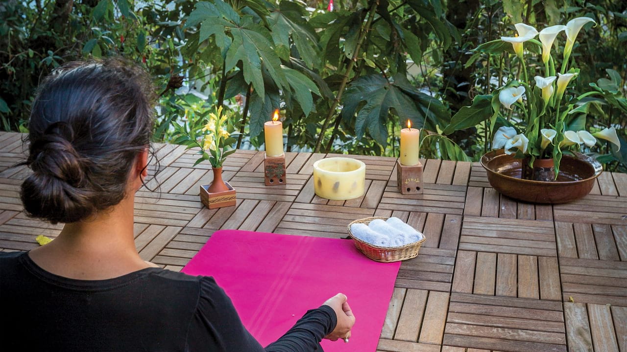 Meditation at Machu Picchu