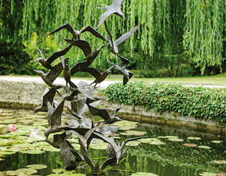 Garden at Belmond Le Manoir aux Quat'Saisons
