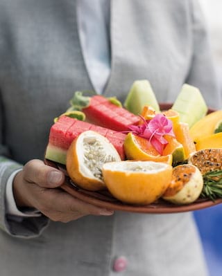 Belmond Palacio Nazarenas fruit cart