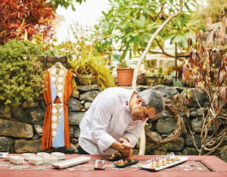Food by Michelin-starred Chef Luis Pestana