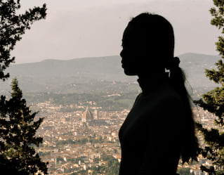 view over florence