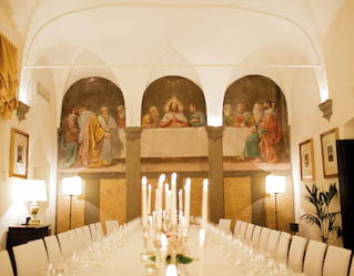 Fresco painting Florence