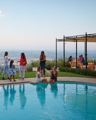 Pool Party in Florence, Belmond Villa San Michele