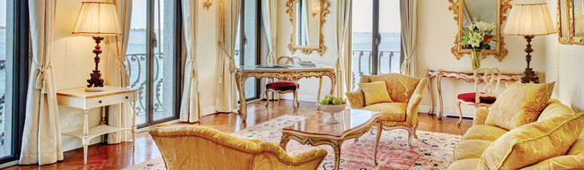 Acomodações de luxo em Veneza