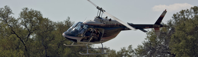 Helicopter safari - Luxury Botswana Safari