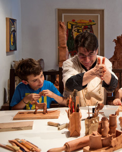 Sculpting classes, Majorca
