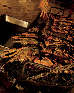 Beach dining
