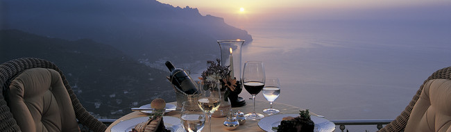 Dîner à Amalfi