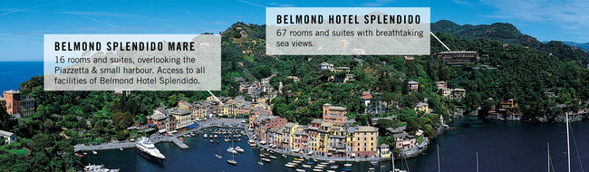 Mappa di Portofino - Belmond Hotel Splendido e Splendido Mare