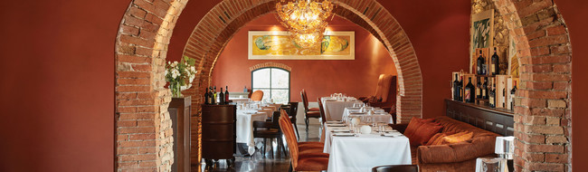 Fine dining Tuscany