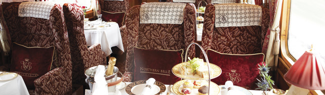 Afternoon Tea on Belmond Northern Belle