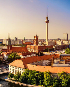 Voyage en train à Berlin